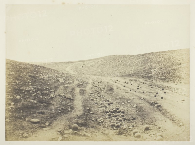 The Valley of the Shadow of Death, 1855. Creator: Roger Fenton.