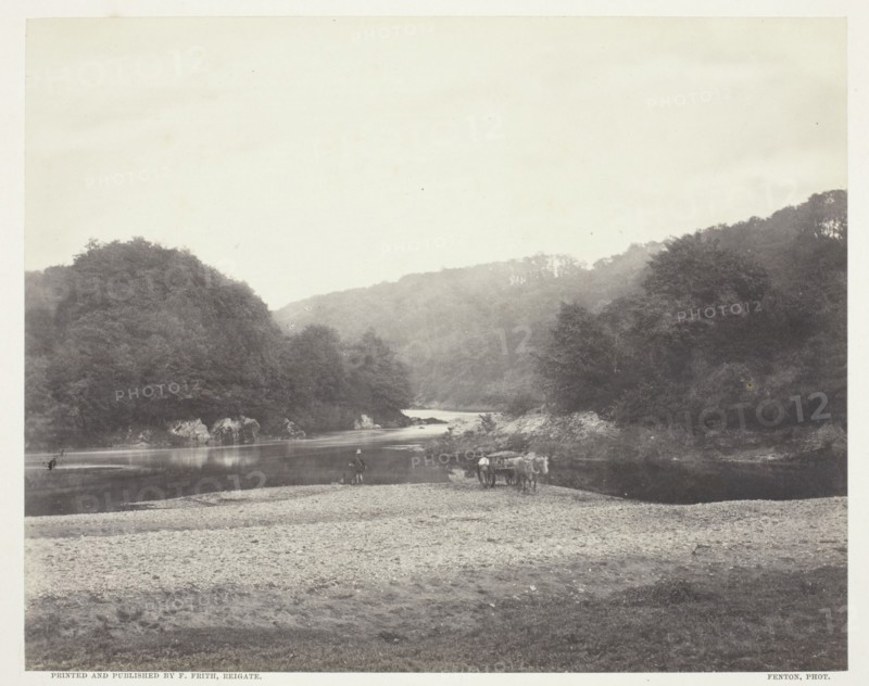 View of the Ribble, Yorkshire, c. 1860, printed c. 1870. Creator: Roger Fenton.