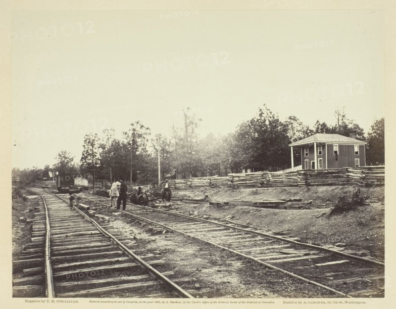 Appomattox Station, Virginia, April 1865. Creator: Alexander Gardner.