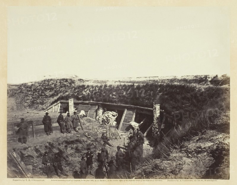The Pulpit, Fort Fisher, N.C., January 1865. Creator: Alexander Gardner.