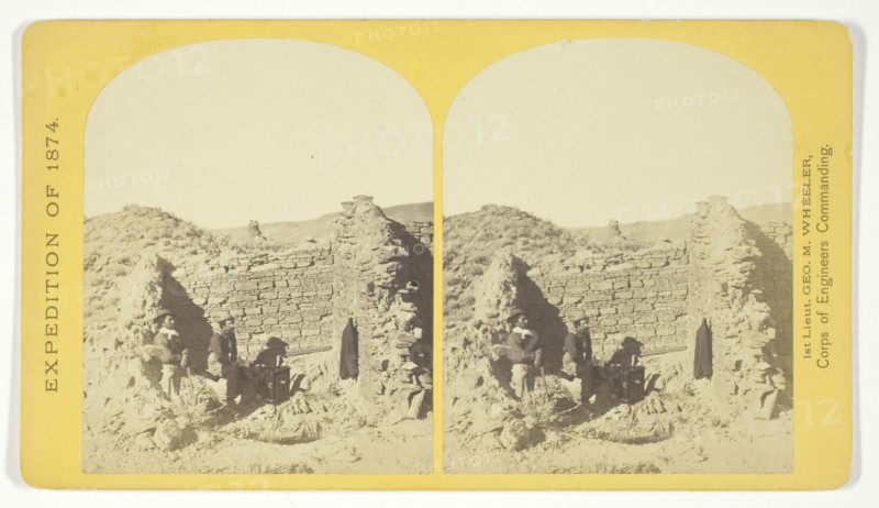 Characteristic ruin, of the Pueblo San Juan, New Mexico..., 1874. Creator: Tim O'Sullivan.