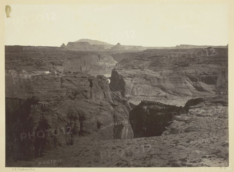 Cañon of the Colorado River, near Mouth of San Juan River, Arizona, 1873. Creator: Tim O'Sullivan.
