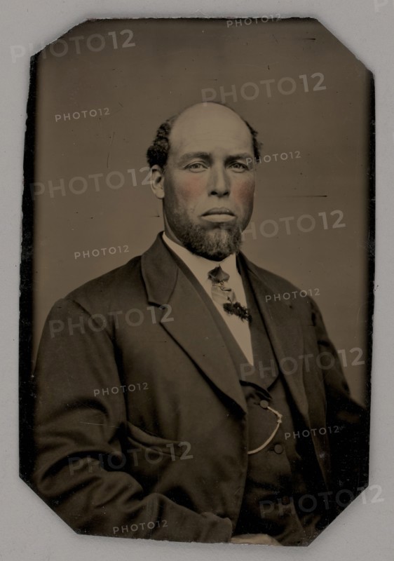 Untitled (Portrait of a Man), 1880. Creator: Unknown.
