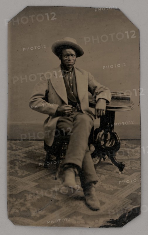 Untitled (Portrait of a Seated Man), 1880. Creator: Unknown.