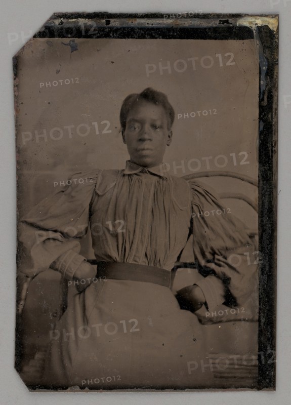 Untitled (Portrait of a Seated Woman), 1875. Creator: Unknown.