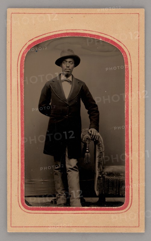 Untitled (Portrait of a Standing Man), 1875. Creator: Unknown.