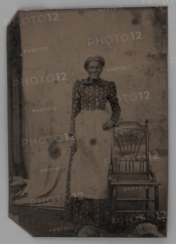 Untitled (Portrait of a Standing Woman), 1875. Creator: Unknown.