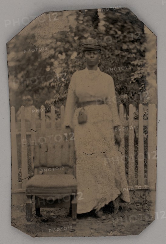 Untitled (Portrait of a Standing Woman), 1880. Creator: Unknown.