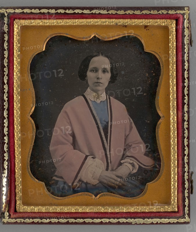 Untitled (Portrait of a Woman), 1856. Creator: Unknown.