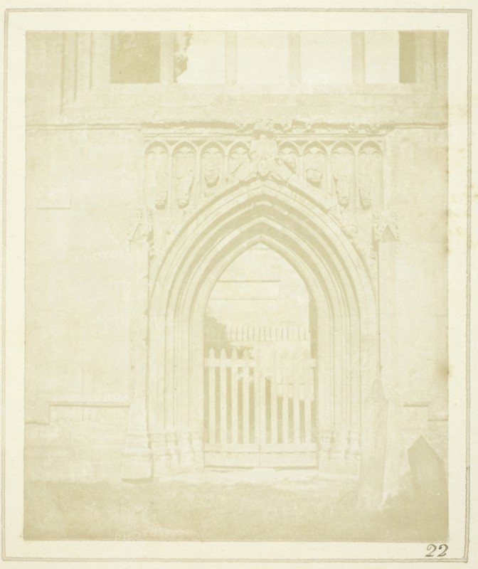 Melrose Abbey, 1844. Creator: William Henry Fox Talbot.