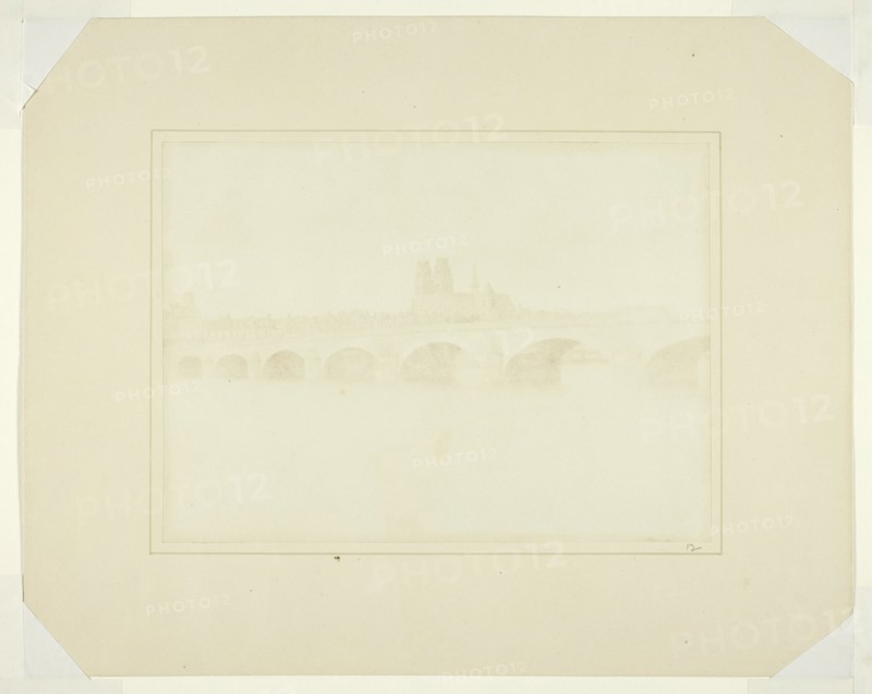 The Bridge of Orleans, June 1843. Creator: William Henry Fox Talbot.