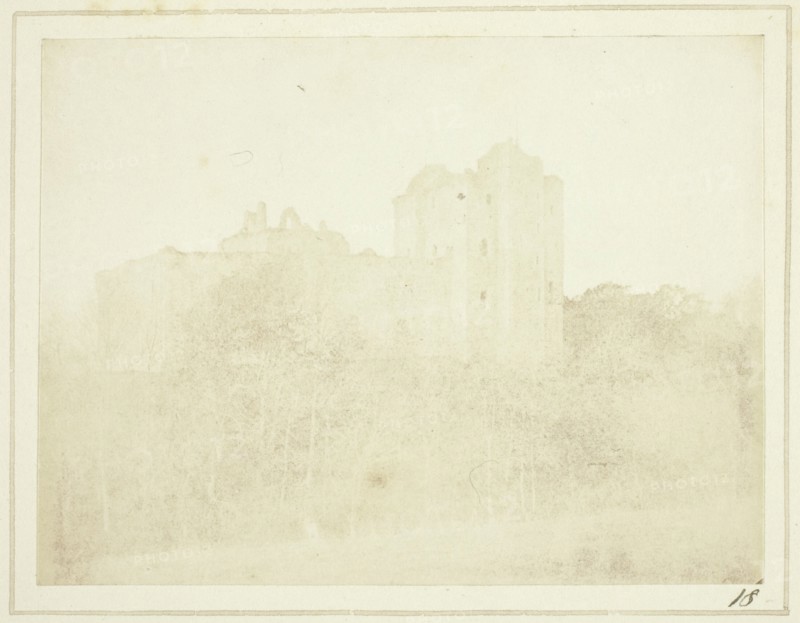 The Castle of Doune, 1844. Creator: William Henry Fox Talbot.
