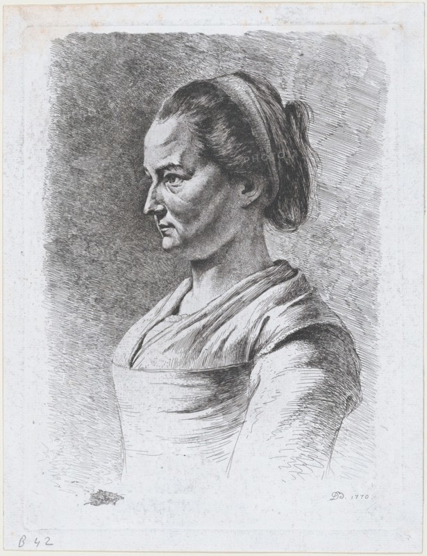 The Children's Nurse Josephine, 1770. Creator: Jean-Jacques de Boissieu.