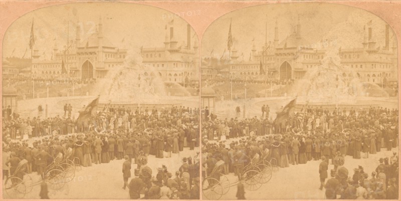 German's Day, California Midwinter Exposition, 1850s-1910s. Creator: Kilburn Brothers.