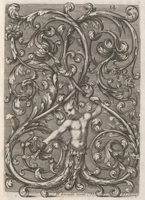 Diverses Pieces de Serruriers, page 15 (recto), ca. 1663. Creator: Jean Berain.
