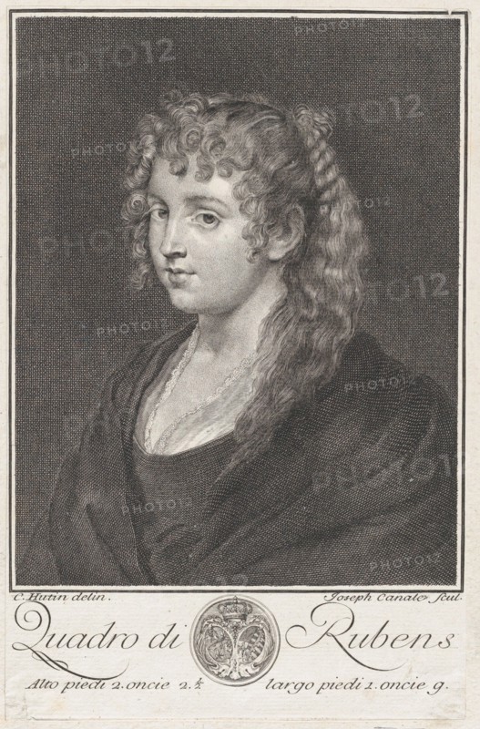 Portrait of a young woman, ca. 1745-76. Creator: Giuseppe Canale.