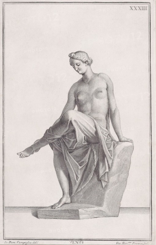 Statue of Venus, 1734. Creator: Giovanni Girolamo Frezza.