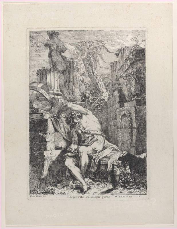 The Righteous Man, ca. 1775. Creator: Giovanni David.