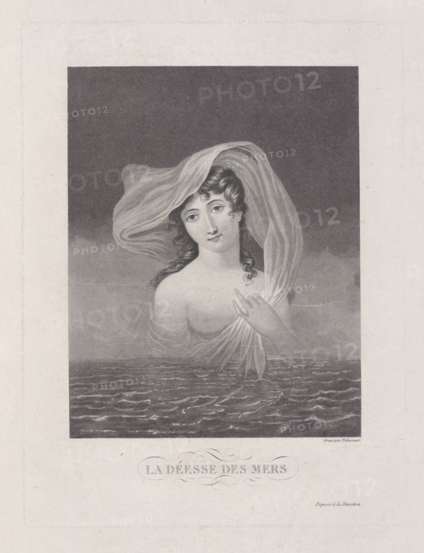 La Déesse des Mers, 1775-1832. Creator: Philibert Louis Debucourt.