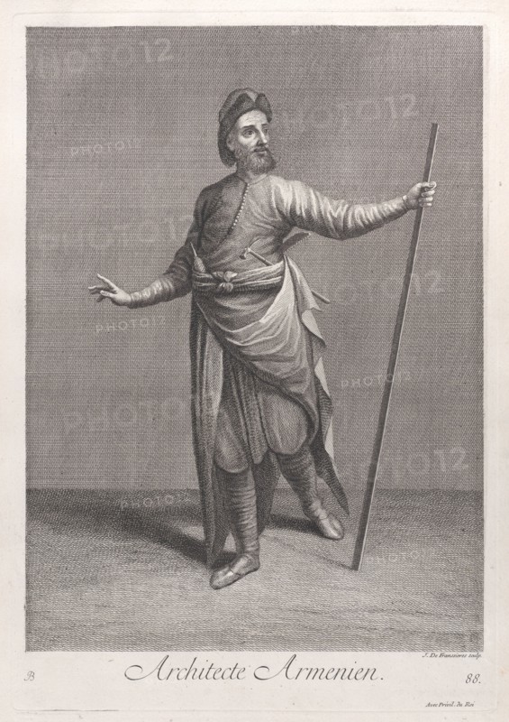 Architecte Armenien, 1714-15. Creator: Unknown.