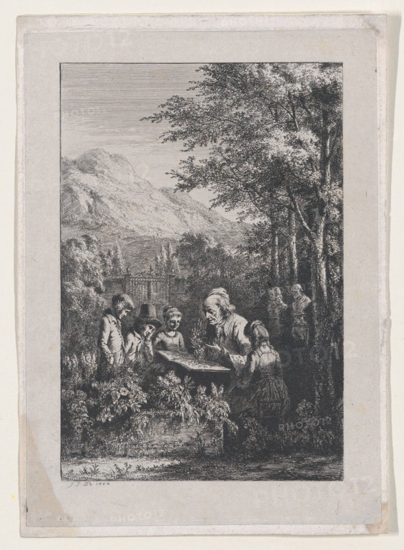 The Botany Lesson, 1804. Creator: Jean-Jacques de Boissieu.