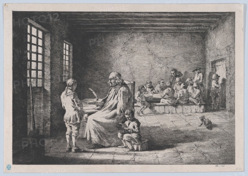 The School Master, 1780. Creator: Jean-Jacques de Boissieu.