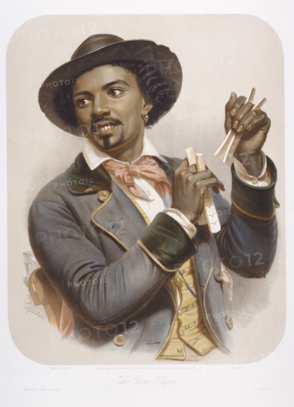 The Bone Player, 1857. Creator: Jean-Baptiste Adolphe Lafosse.
