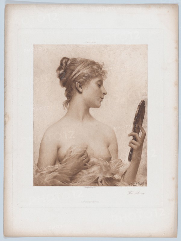 The Mirror, 1890. Creator: Goupil and Co.