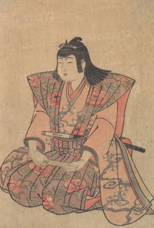 A Boy Singer, late 18th-early 19th century. Creator: Kitao Shigemasa.