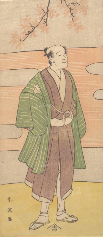 The Actor Otani Oniji III, 1762-1819. Creator: Katsukawa Shun'ei.