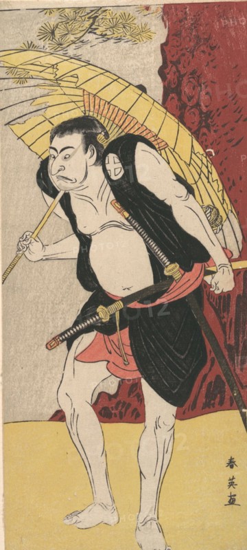 The Actor Otani Oniji, 1762-1819. Creator: Katsukawa Shun'ei.