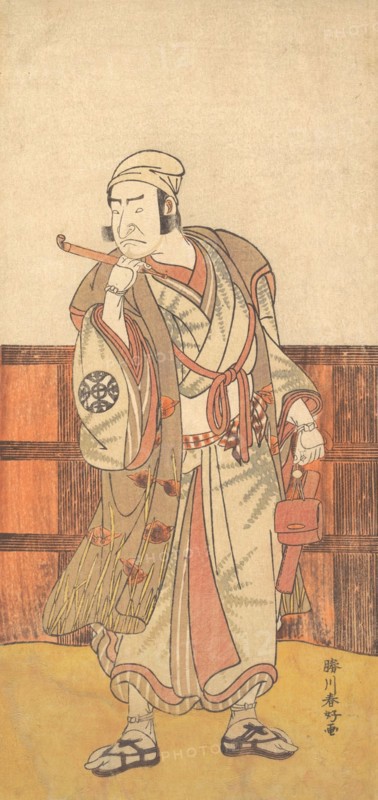 The First Nakamura Nakazo in the Role of Shimada no Hachizo, April 1783. Creator: Katsukawa Shunko.