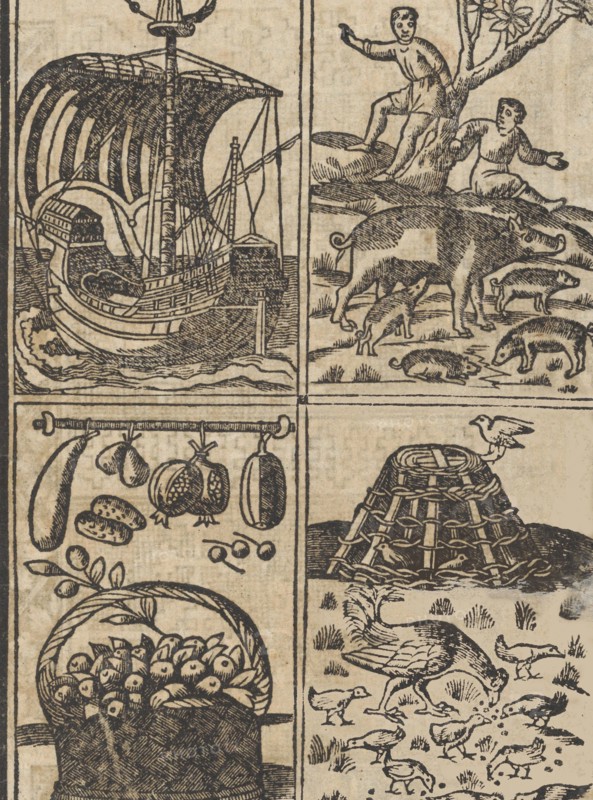 Essempio di recammi, page 9 (recto), 1530. Creator: Giovanni Antonio Tagliente.
