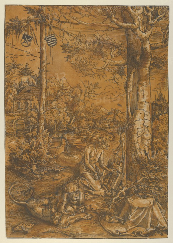 The Penitence of St. Jerome, 1509. Creator: Lucas Cranach the Elder.