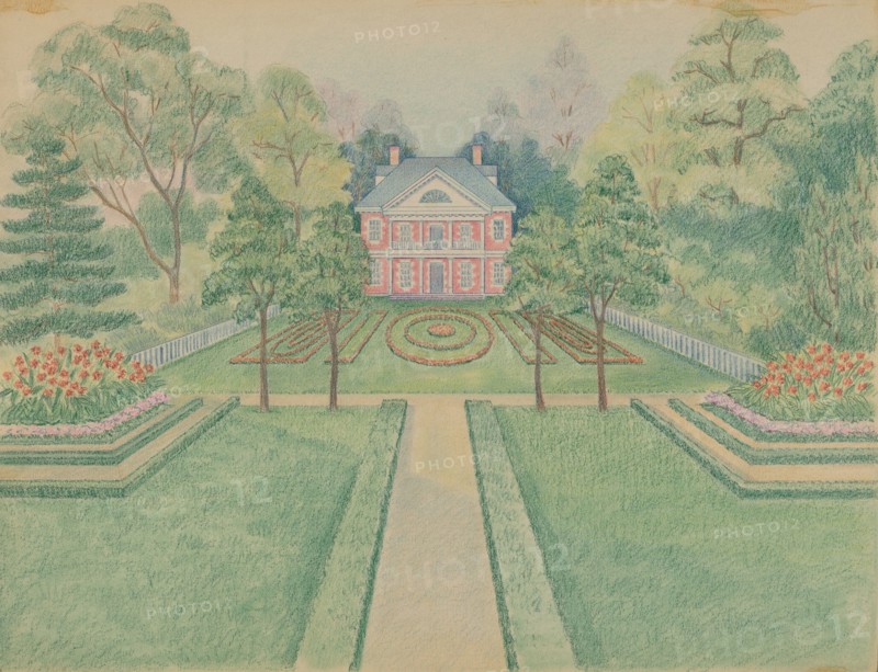 N.W. Stuyvesant Residence, c. 1936. Creator: Tabea Hosier.