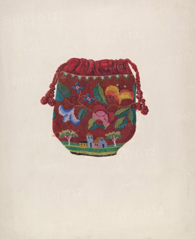 Bag, c. 1940. Creator: Harriette Gale.