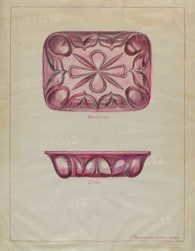 Preserve Dish, 1936. Creator: J. Howard Iams.