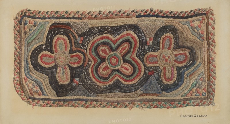 Shaker Rug, 1935/1942. Creator: Charles Goodwin.