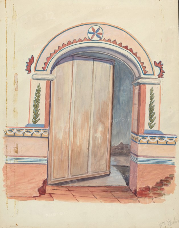 Wall Painting, 1935/1942. Creator: William Herbert.