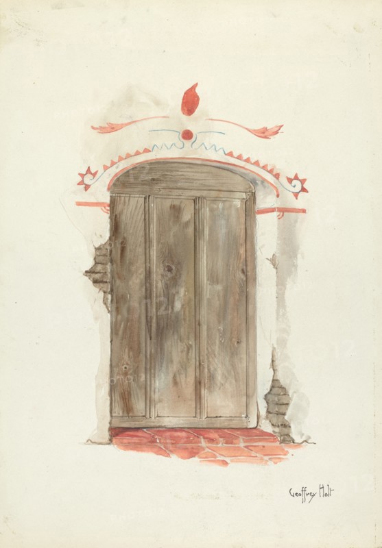 Wall Painting, 1935/1942. Creator: Geoffrey Holt.