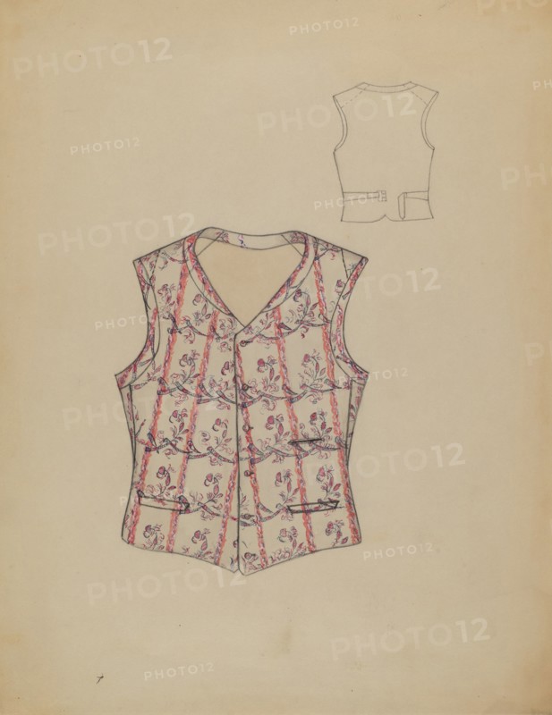 Waistcoat, c. 1936. Creator: Dorothy Gernon.