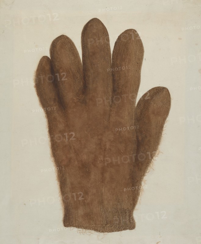 Shaker Glove, c. 1936. Creator: Helen E. Gilman.