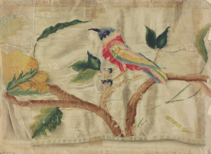 Valance (section), c. 1936. Creator: Helen E. Gilman.