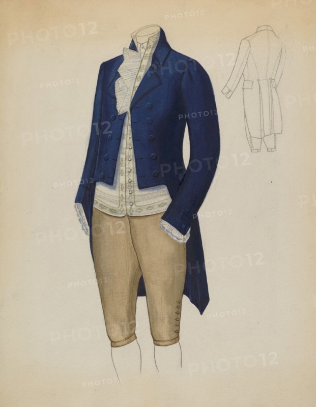 Man's Suit, c. 1936. Creator: Esther Hansen.