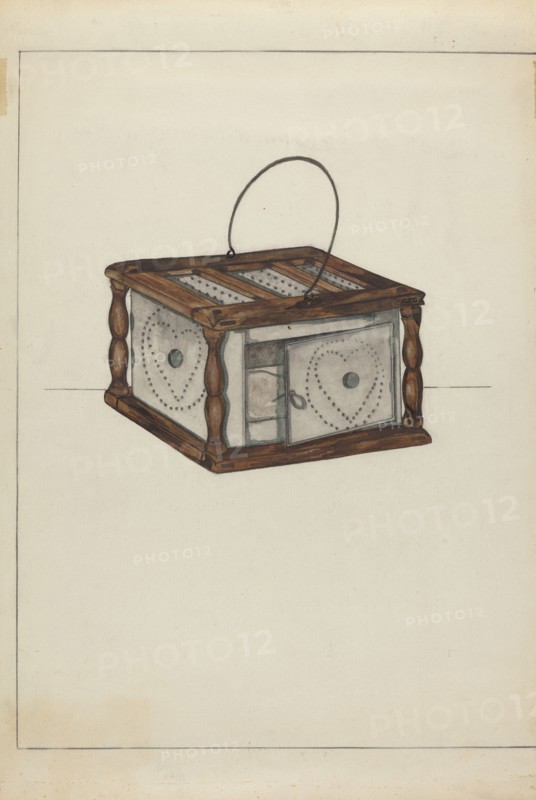 Foot Warmer, c. 1936. Creator: Katherine Hastings.