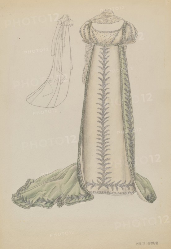 Court Dress, c. 1936. Creator: Melita Hofmann.