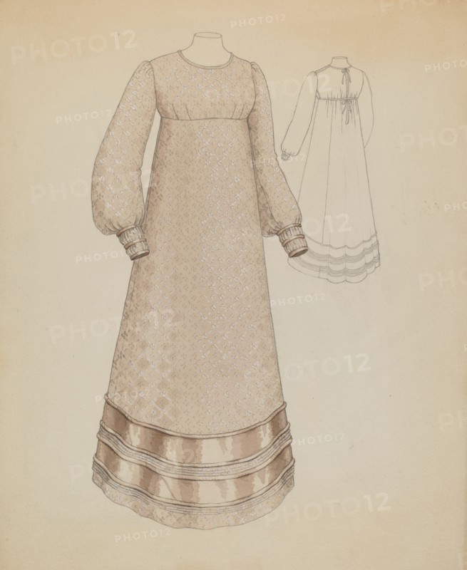 Dress, c. 1936. Creator: Melita Hofmann.