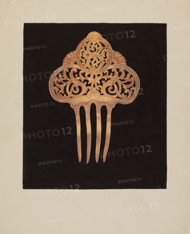 Comb, c. 1936. Creator: Harry Jennings.