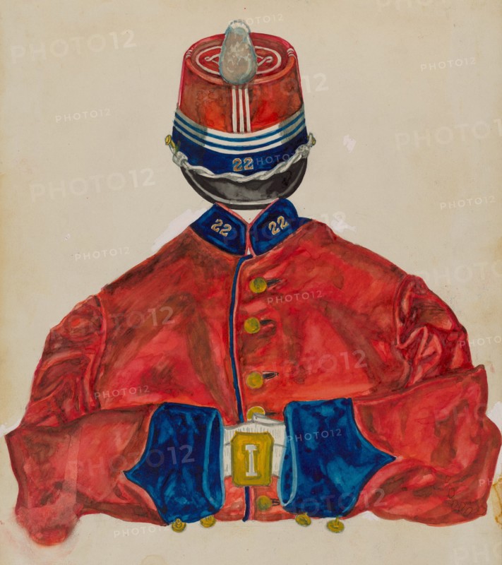 Full Dress Uniform, c. 1936. Creator: Bernard Krieger.