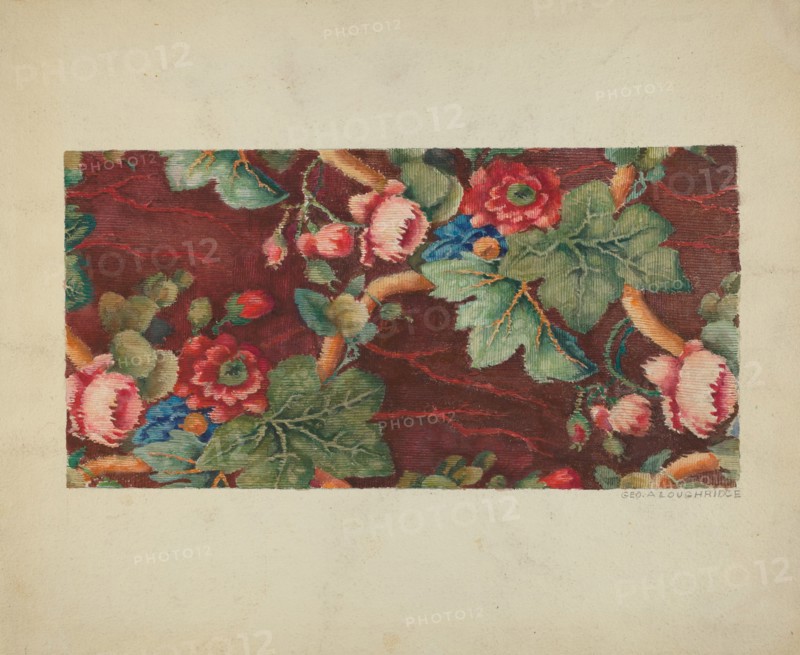 Carpet, c. 1936. Creator: George Loughridge.